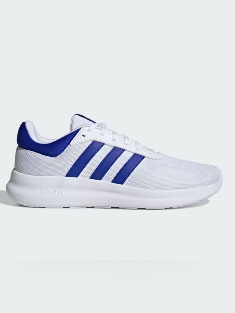 adidas Lite Racer 4.0 White Lucid Blue Cloudfoam Sneakers Sz 14. NIB